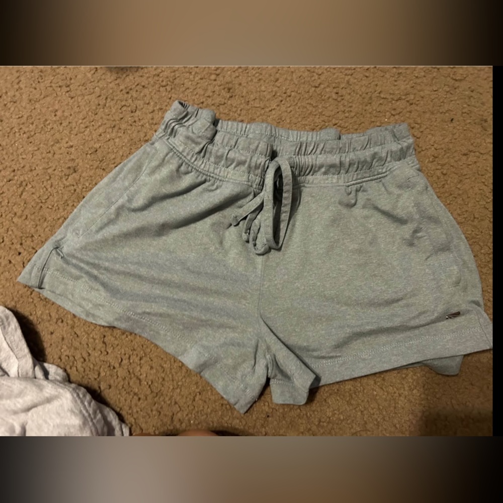 Women's green lounge/ casual Shorts